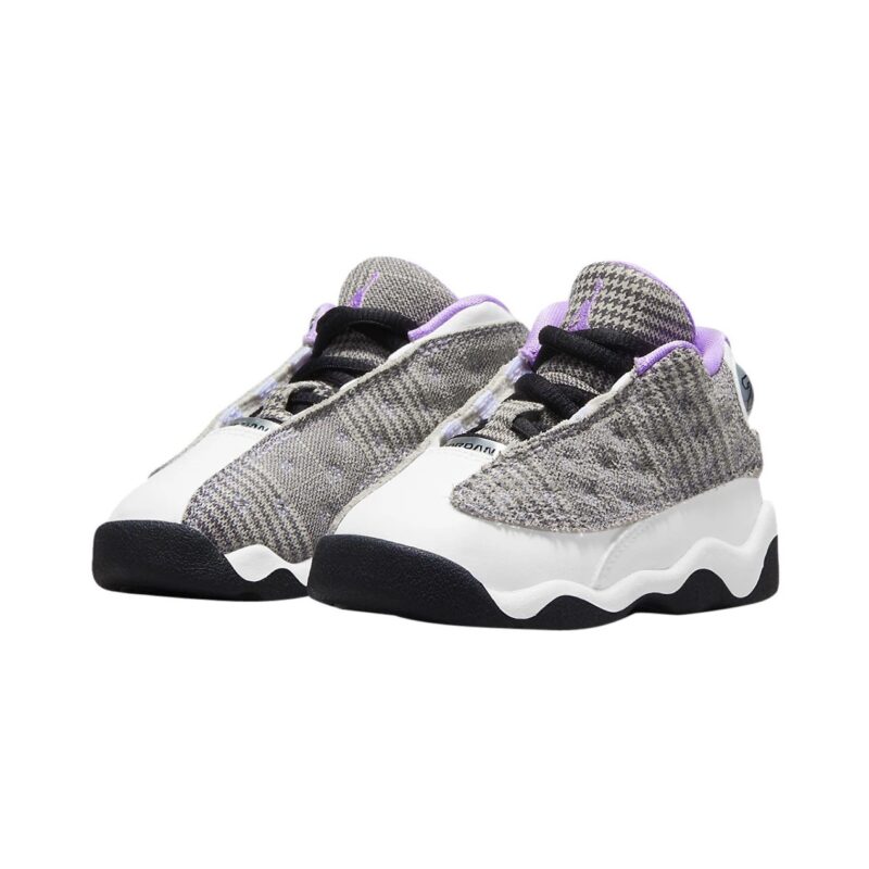 Toddlers Jordan 13 Retro Houndstooth Black/Lilac-White (Dn3940 015)