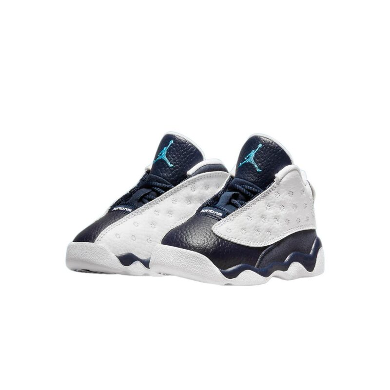 Toddlers Jordan 13 Retro Obsidian White/Dk Powder Blue-Multi (Dj3004 144)