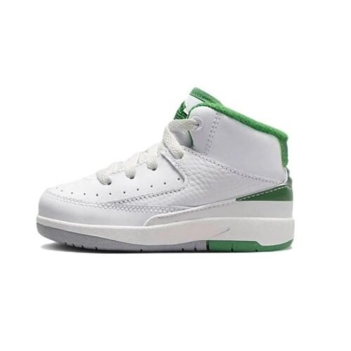 Toddlers Jordan 2 Retro White/Lucky Green-Sail (Dq8563 103)