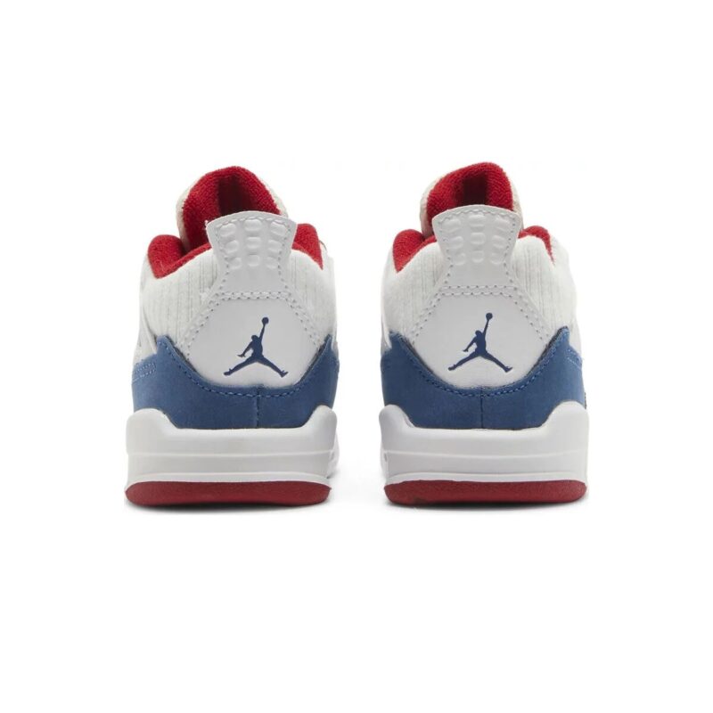 Toddlers Jordan 4 Retro Messy Room French Blue/White-Gym Red (Dr6951 400)