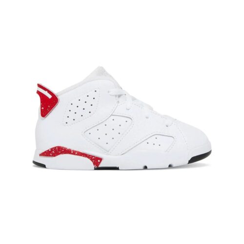 Toddlers Jordan 6 Retro Red Oreo White/University Red-Black (Dv3606 162)