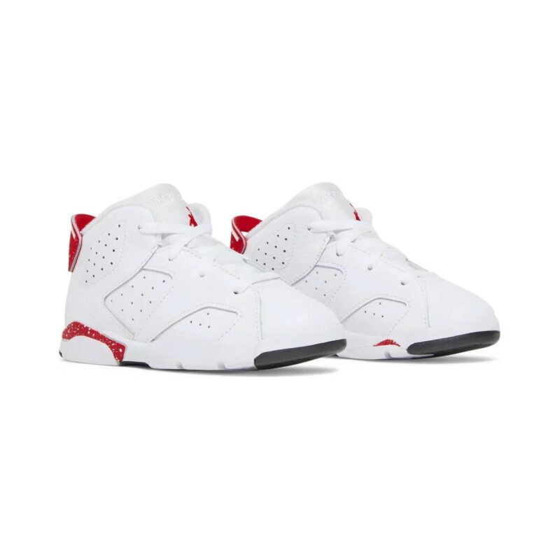 Toddlers Jordan 6 Retro Red Oreo White/University Red-Black (Dv3606 162)