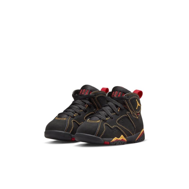 Toddlers Jordan 7 Retro Citrus Black/Citrus-Varsity Red (Dj2776 081)