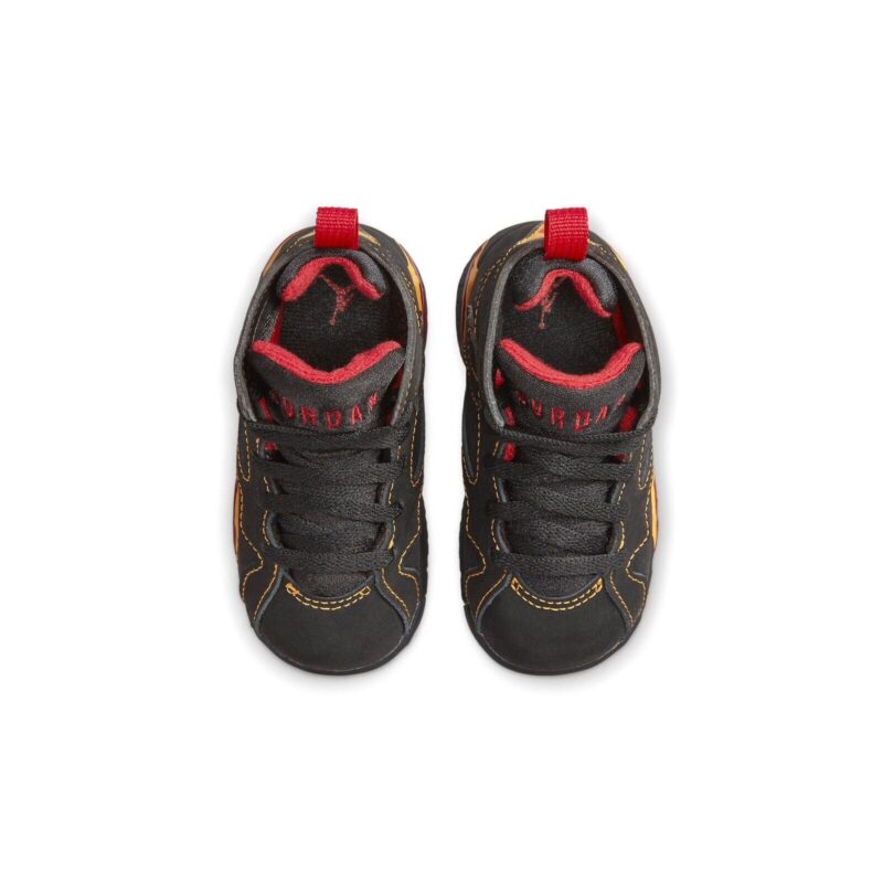 Toddlers Jordan 7 Retro Citrus Black/Citrus-Varsity Red (Dj2776 081)