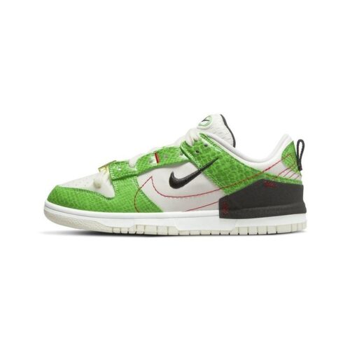 Wmns Dunk Low Disrupt 2 Green Snakeskin Dv1491-101