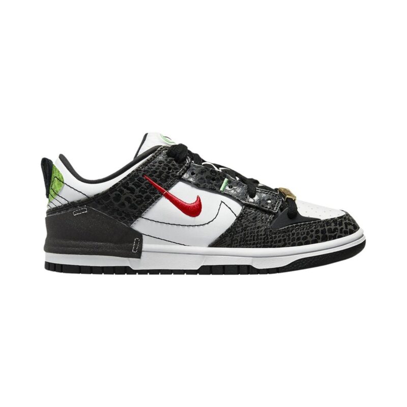 Wmns Dunk Low Disrupt 2 Just Do It Black Snakeskin Dv1490-161