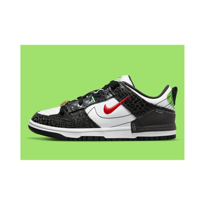 Wmns Dunk Low Disrupt 2 Just Do It Black Snakeskin Dv1490-161