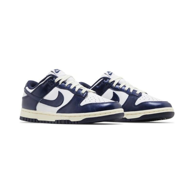 Wmns Dunk Low Premium Vintage Navy Fn7197-100