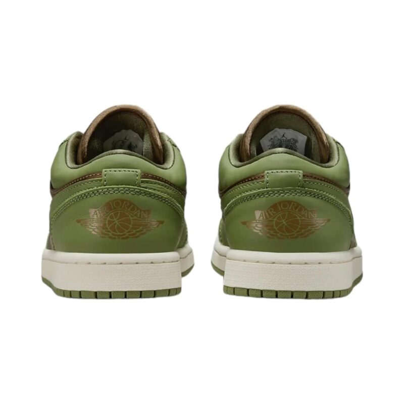 Womens Jordan 1 Low Se Brown Kelp/Sky J Lt Olive-Sail (Fb9893 300)