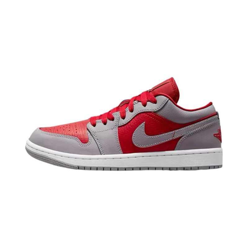 Womens Jordan 1 Low Se Gym Red/Cement Grey-Black (Dr0502 600)