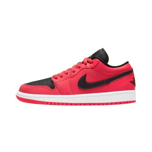 Womens Jordan 1 Low Siren Red/Black-White (Dc0774 600)