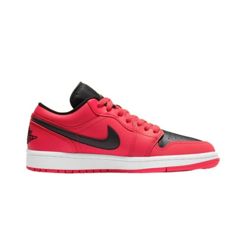 Womens Jordan 1 Low Siren Red/Black-White (Dc0774 600)