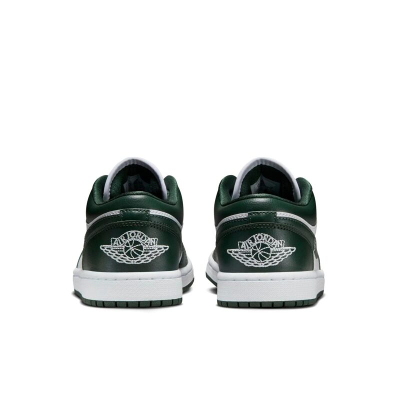 Womens Jordan 1 Low White/Galactic Jade (Dc0774 113)