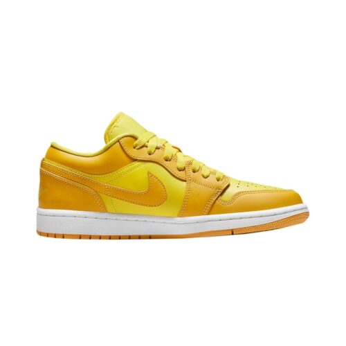 Womens Jordan 1 Low Yellow Strike/Pollen-White (Dc0774 700)