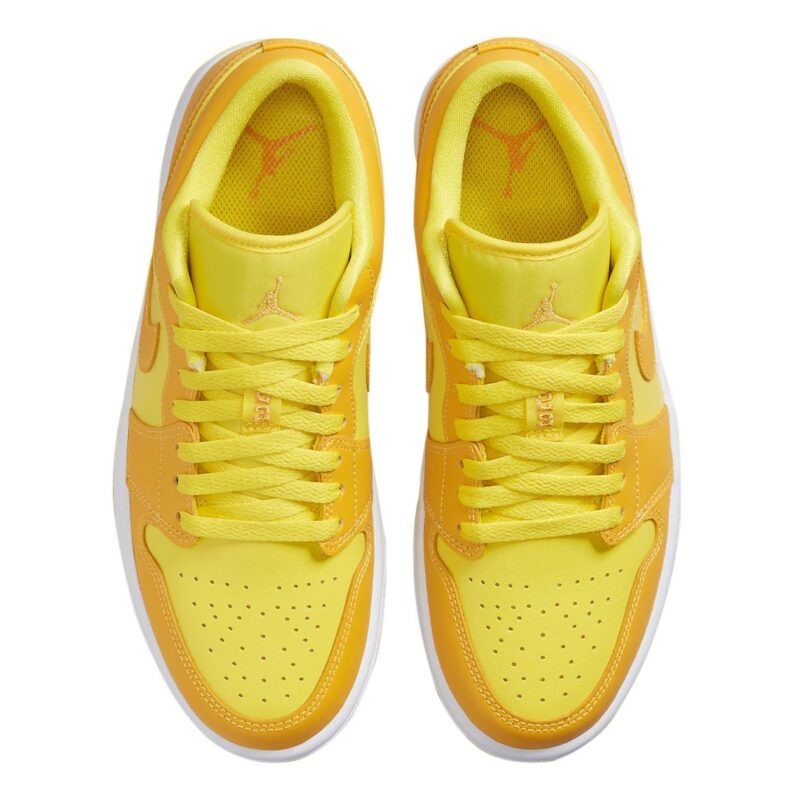 Womens Jordan 1 Low Yellow Strike/Pollen-White (Dc0774 700)