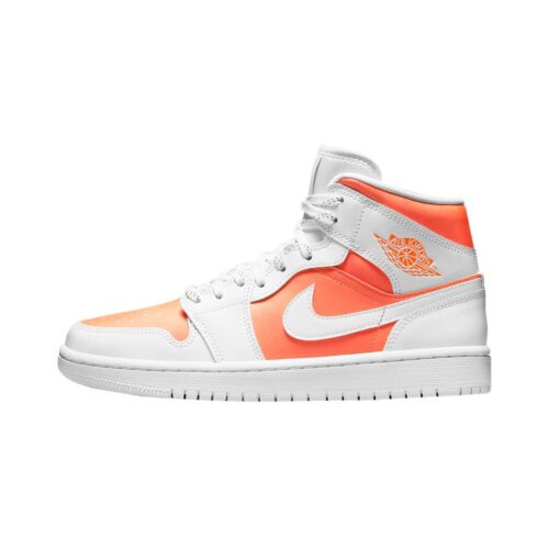 Womens Jordan 1 Mid Se Bright Citrus Bright Citrus/White (Cz0774 800)