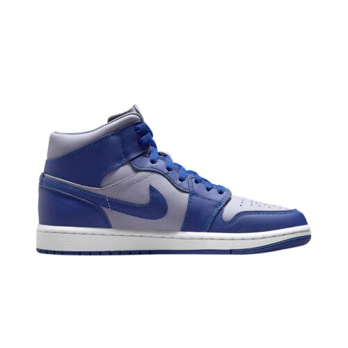 Womens Jordan 1 Mid Se Iron Purple/Deep Royal Blue (Dh7821 500)