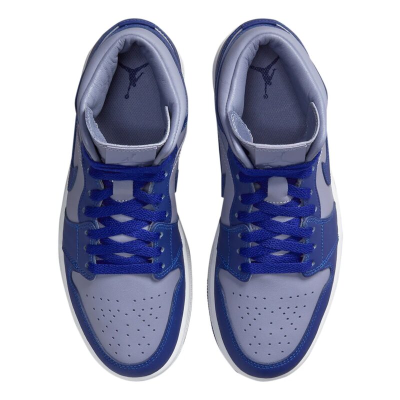 Womens Jordan 1 Mid Se Iron Purple/Deep Royal Blue (Dh7821 500)