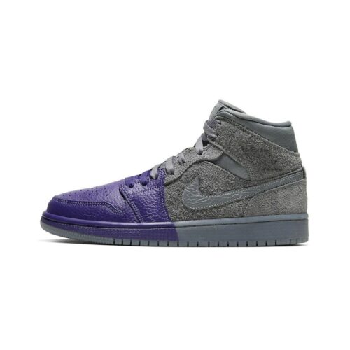 Womens Jordan 1 Mid Se Uc Sheila Rashid Cool Grey/Cool Grey (Cw5897 005)