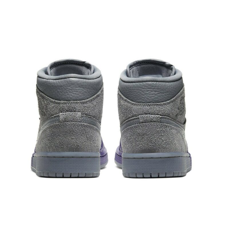 Womens Jordan 1 Mid Se Uc Sheila Rashid Cool Grey/Cool Grey (Cw5897 005)