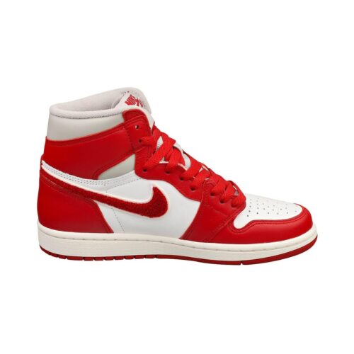 Womens Jordan 1 Retro Hi Og Lt Iron Ore/Varsity Red-Sail (Dj4891 061)