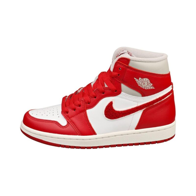 Womens Jordan 1 Retro Hi Og Lt Iron Ore/Varsity Red-Sail (Dj4891 061)