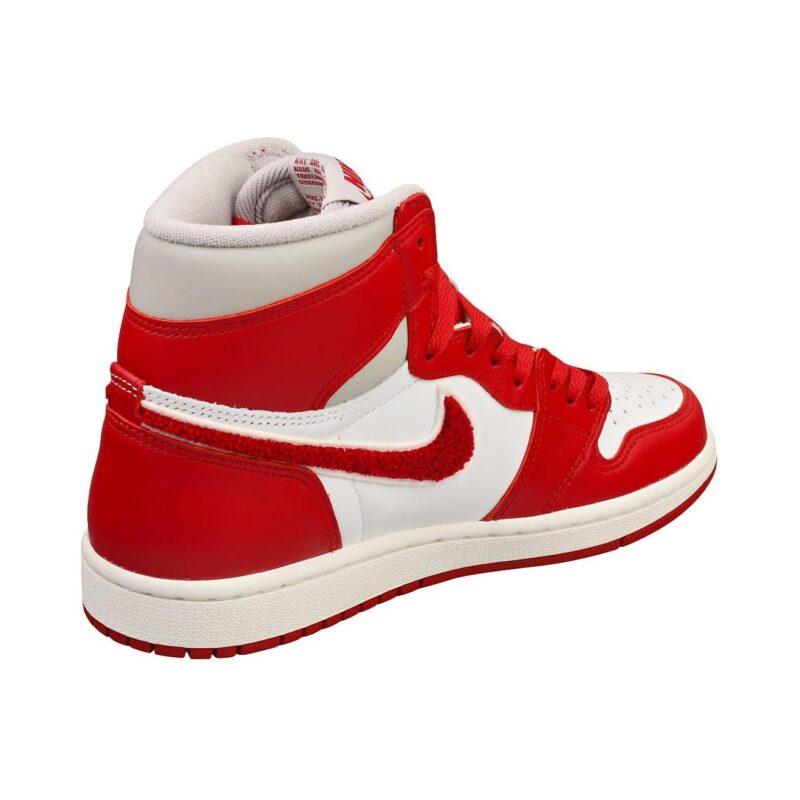 Womens Jordan 1 Retro Hi Og Lt Iron Ore/Varsity Red-Sail (Dj4891 061)