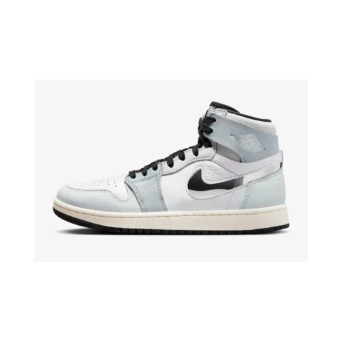 Womens Jordan 1 Zoom Air Cmft 2 Cwc White/Metallic Silver (Fj4652 100)