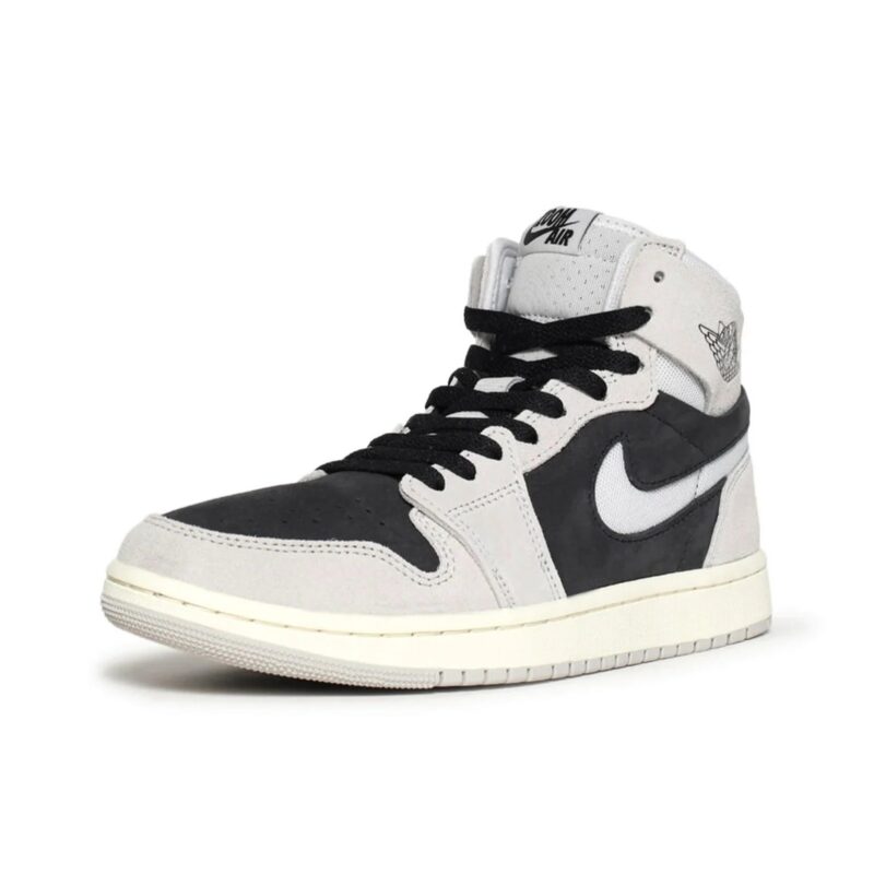 Womens Jordan 1 Zoom Air Cmft 2 Lt Iron Ore/Neutral Grey-Blk (Dv1305-001)