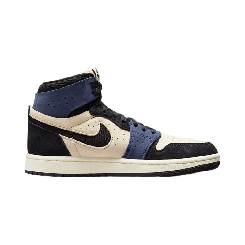 Womens Jordan 1 Zoom Air Cmft 2 Muslin/Blk-Blackened Blue (Dv1305 104)