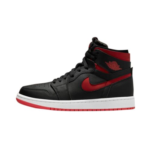 Womens Jordan 1 Zoom Air Cmft Bred Black/University Red-White (Ct0979 006)