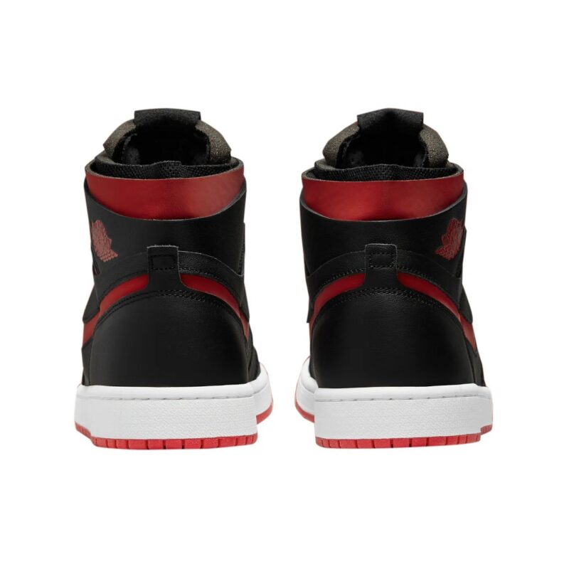 Womens Jordan 1 Zoom Air Cmft Bred Black/University Red-White (Ct0979 006)