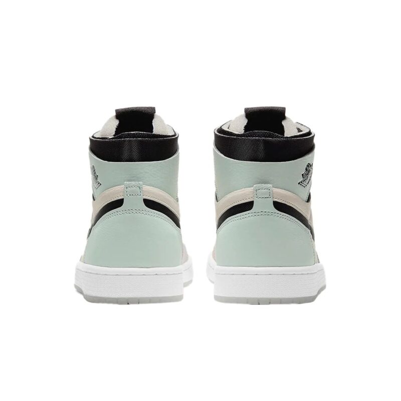 Womens Jordan 1 Zoom Air Cmft Pale Ivory/Black-Light Violet (Ct0979 101)