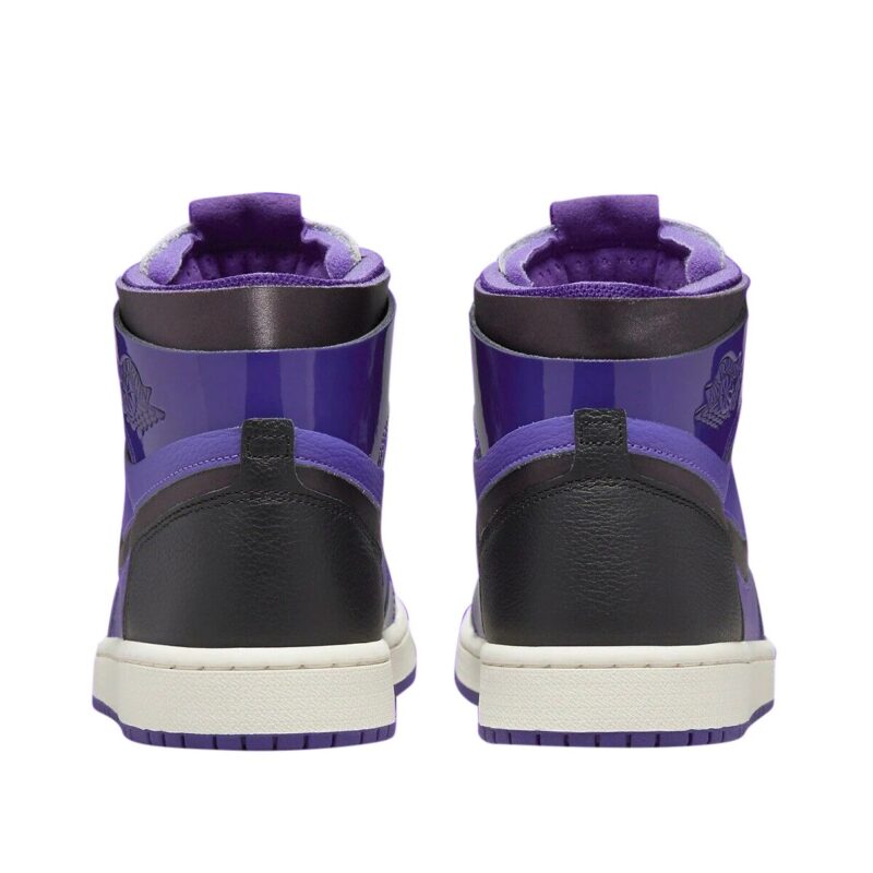 Womens Jordan 1 Zoom Air Cmft Purple Patent Court Purple/Black (Ct0979 505)