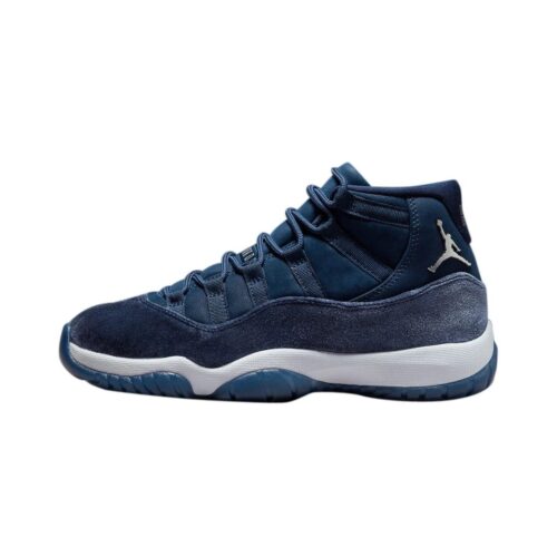 Womens Jordan 11 Retro Midnight Navy Mdnght Nvy/Mtlc Slvr (Ar0715 441)