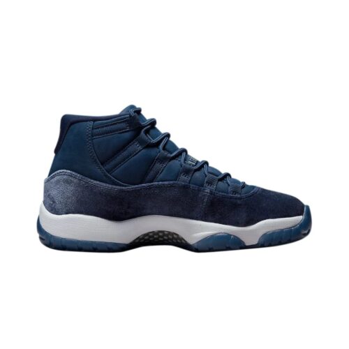 Womens Jordan 11 Retro Midnight Navy Mdnght Nvy/Mtlc Slvr (Ar0715 441)