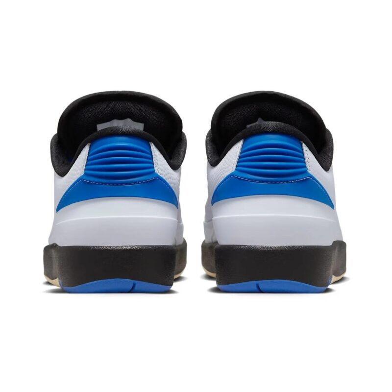 Womens Jordan 2 Retro Low White/Varsity Royal-Black (Dx4401 104)