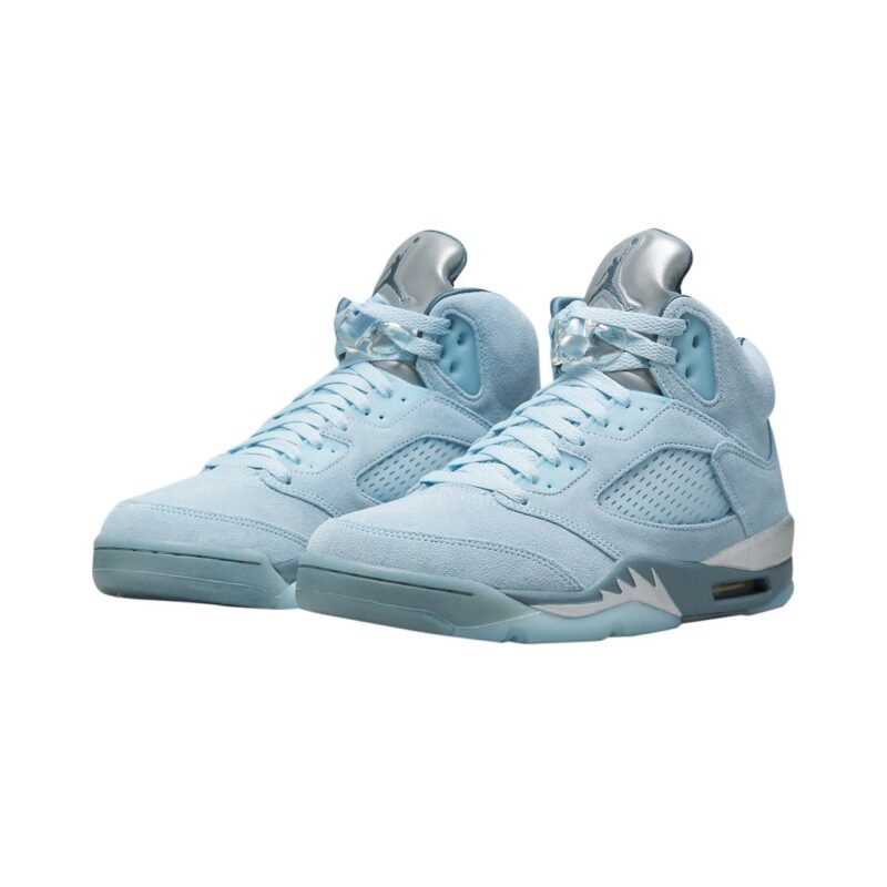 Womens Jordan 5 Retro Bluebird Ice/Blue Graphite (Dd9336 400)