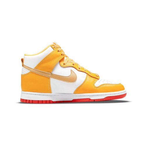 Womens Nike Dunk High University Gold/Metallic Gold (Dq4691 700)