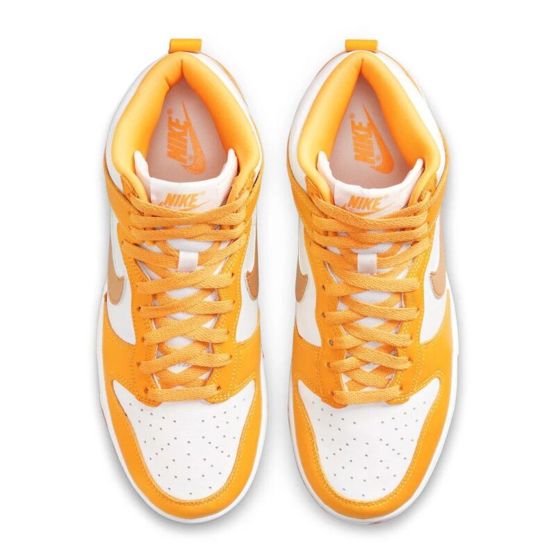 Womens Nike Dunk High University Gold/Metallic Gold (Dq4691 700)