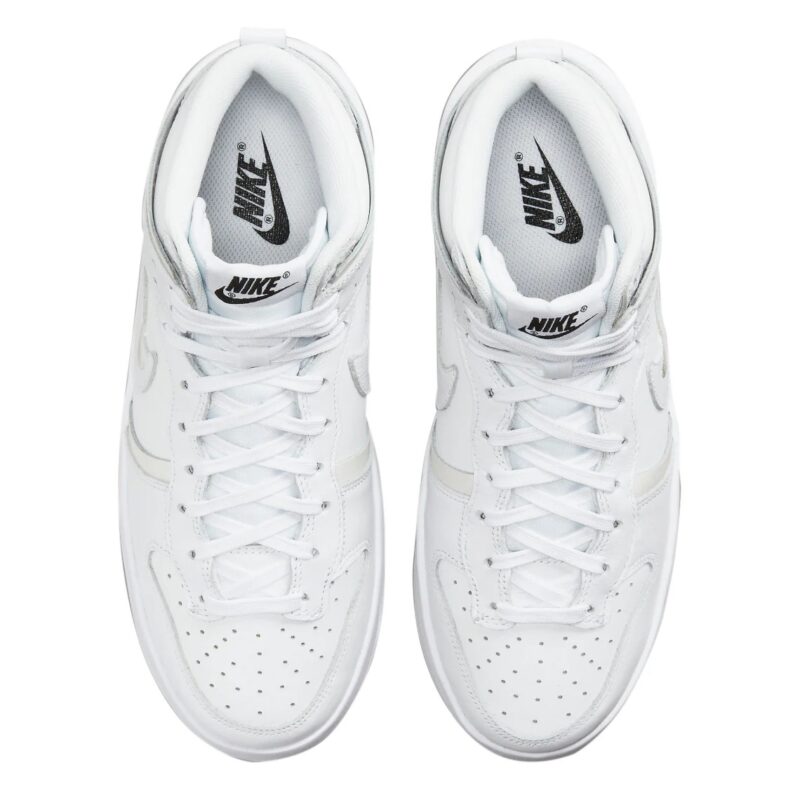 Womens Nike Dunk High Up Summit White/White-Sail-Black (Dh3718 100)