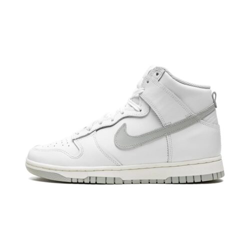 Womens Nike Dunk High White/Grey Fog-Sail (Dd1869 111)