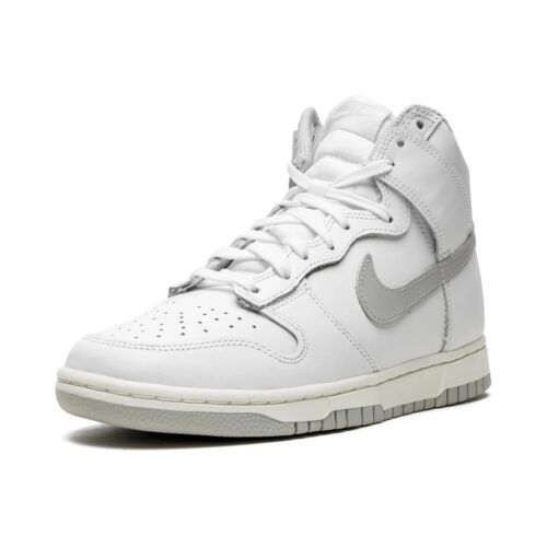 Womens Nike Dunk High White/Grey Fog-Sail (Dd1869 111)