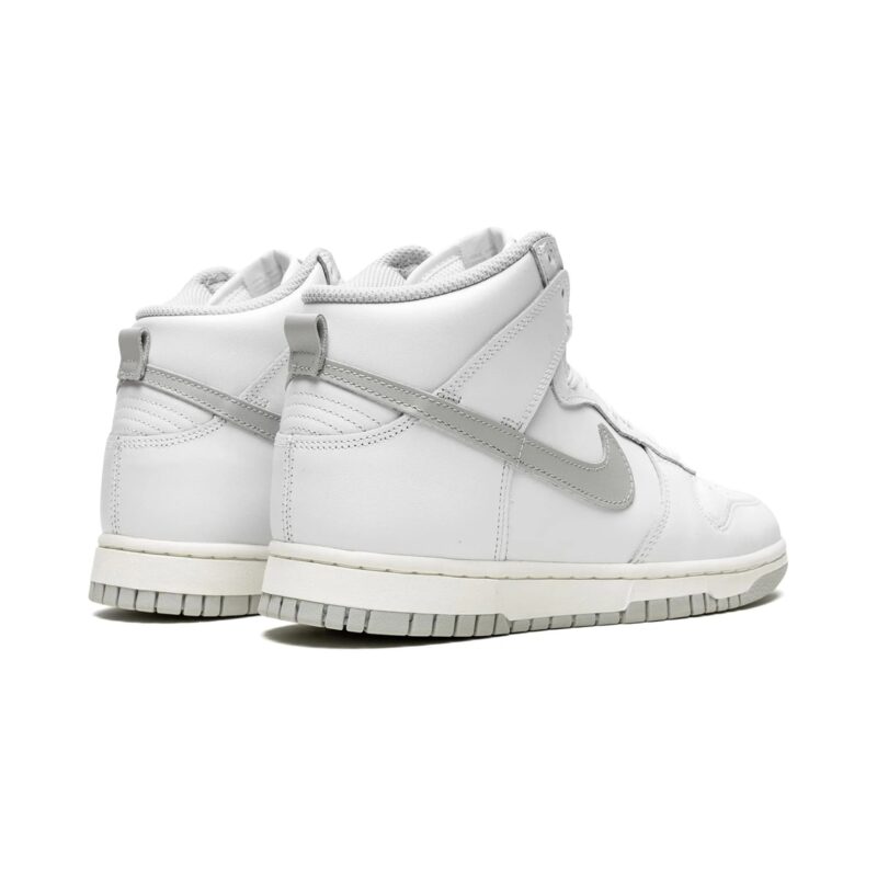 Womens Nike Dunk High White/Grey Fog-Sail (Dd1869 111)