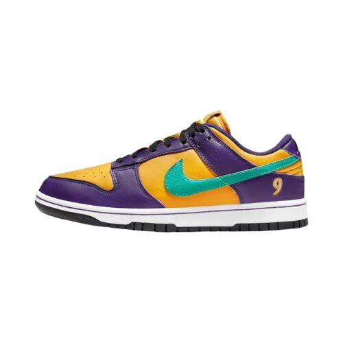 Womens Nike Dunk Low Ll Court Purple/Clear Emerald (Do9581 500)