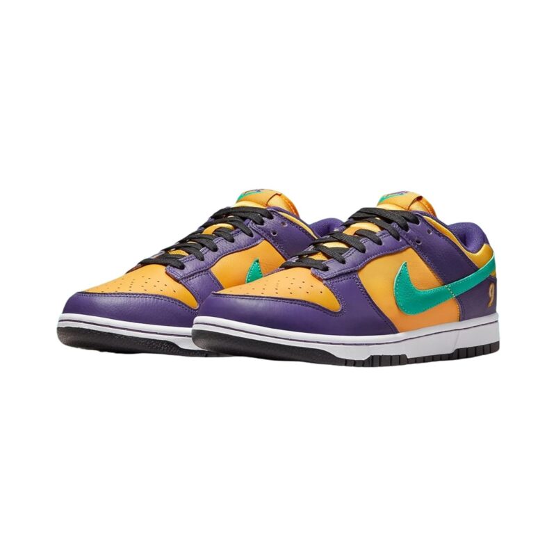 Womens Nike Dunk Low Ll Court Purple/Clear Emerald (Do9581 500)