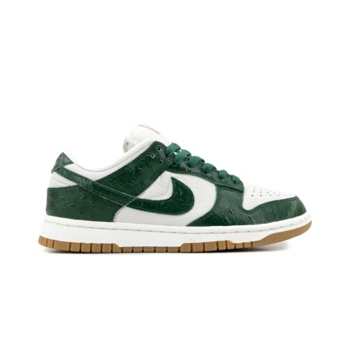 Womens Nike Dunk Low Lx Green Ostrich Phantom/Gorge Green-Sail (Fj2260 002)