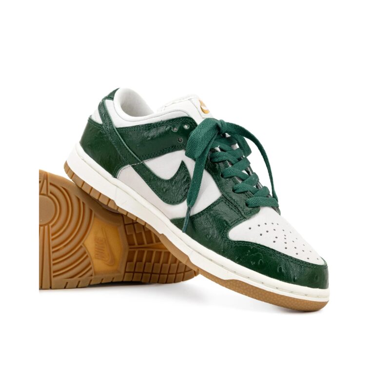 Womens Nike Dunk Low Lx Green Ostrich Phantom/Gorge Green-Sail (Fj2260 002)