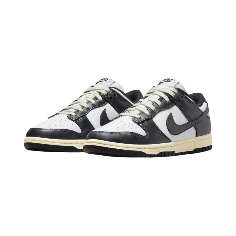 Womens Nike Dunk Low Prm White/Black-Coconut Milk (Fq8899 100)