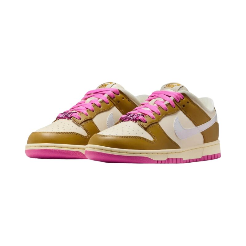 Womens Nike Dunk Low Se Bronzine/Coconut Milk (Fd8683 700)